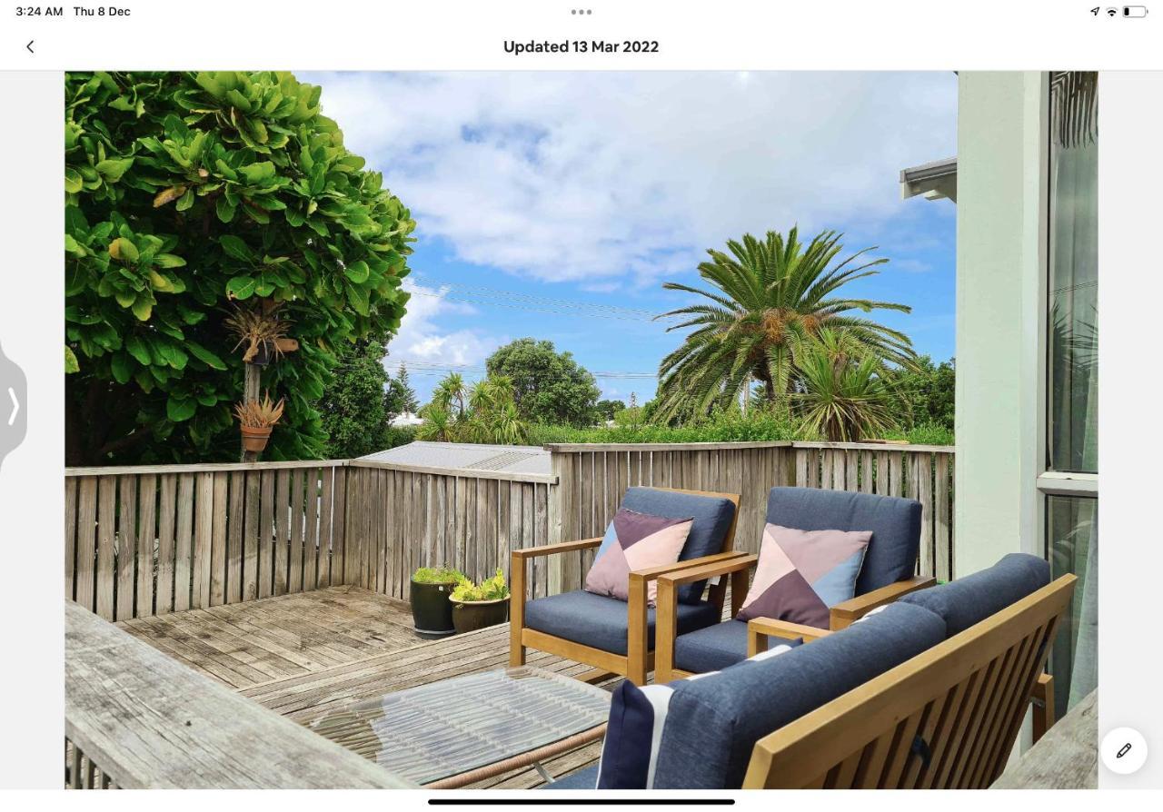 Cabbage Tree - Summer Or Winter Beachfront Haven Papamoa Buitenkant foto